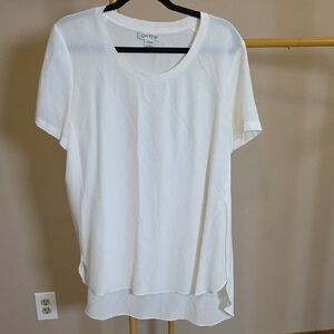 Orvis White Layered Short Sleeve Tee